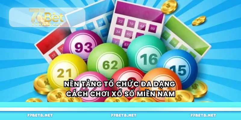 Nền tảng tổ chức đa dạng cách chơi xổ số miền Nam